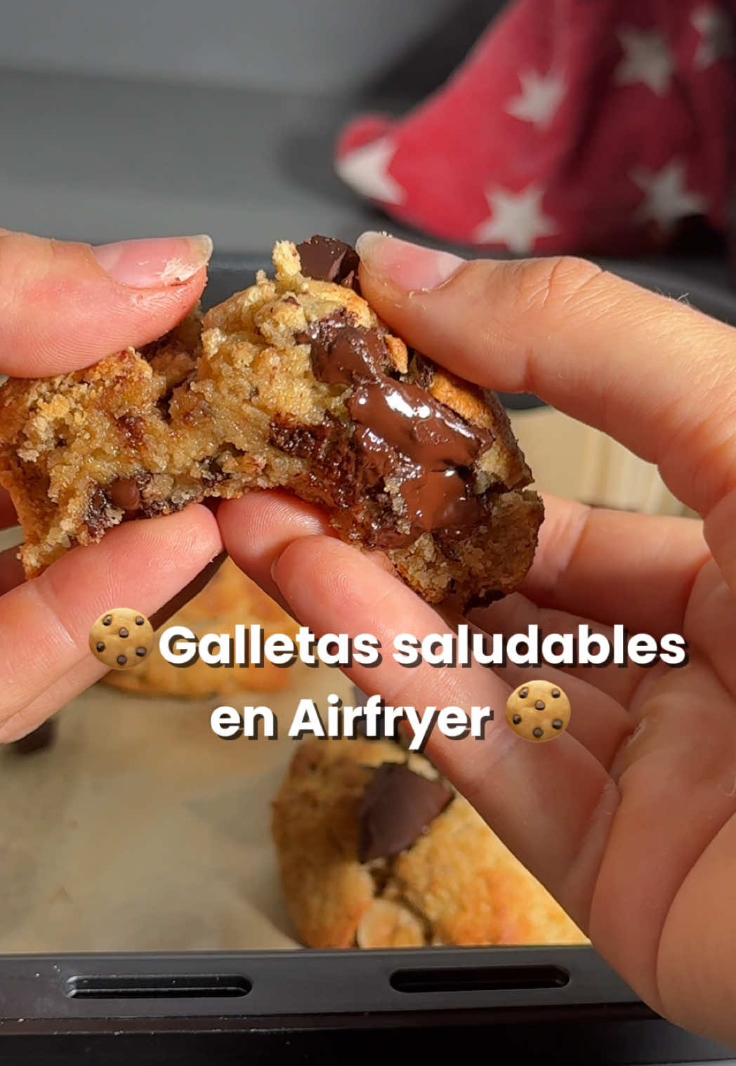 Galletas saludables en air fryer